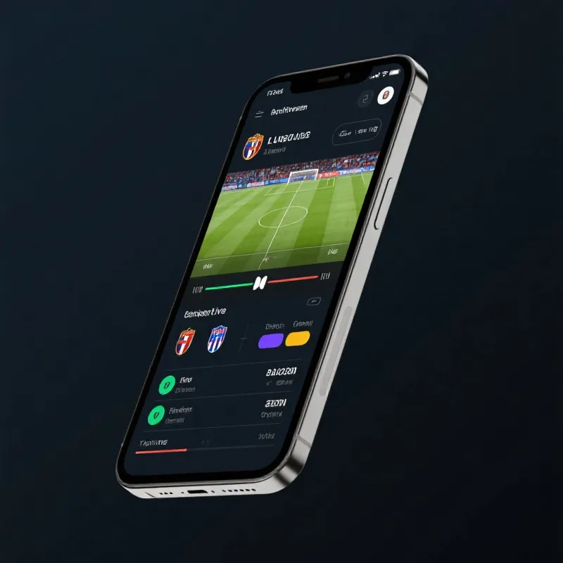 World Cup Streaming App Interface