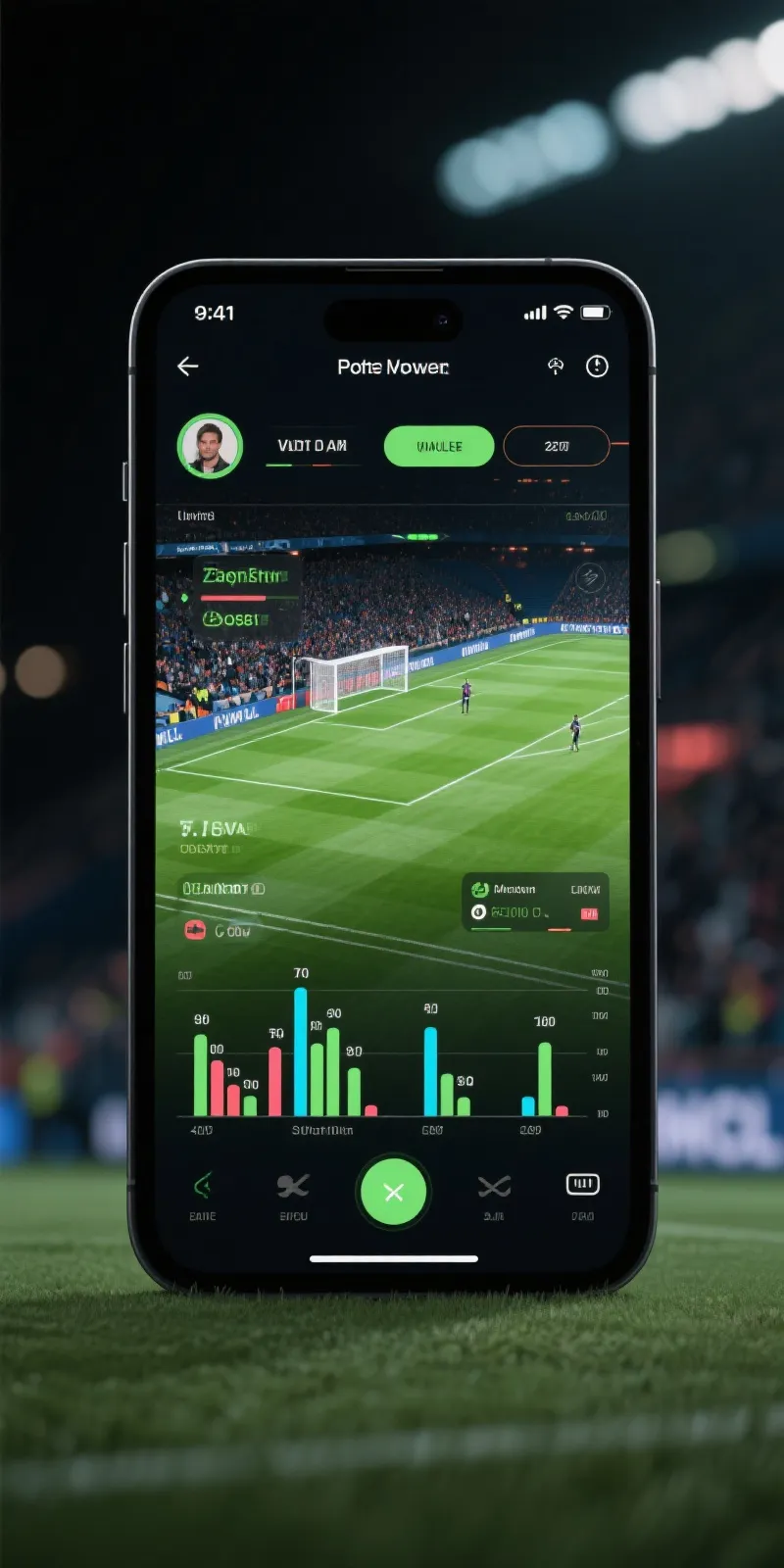 世界杯在线 App Interface