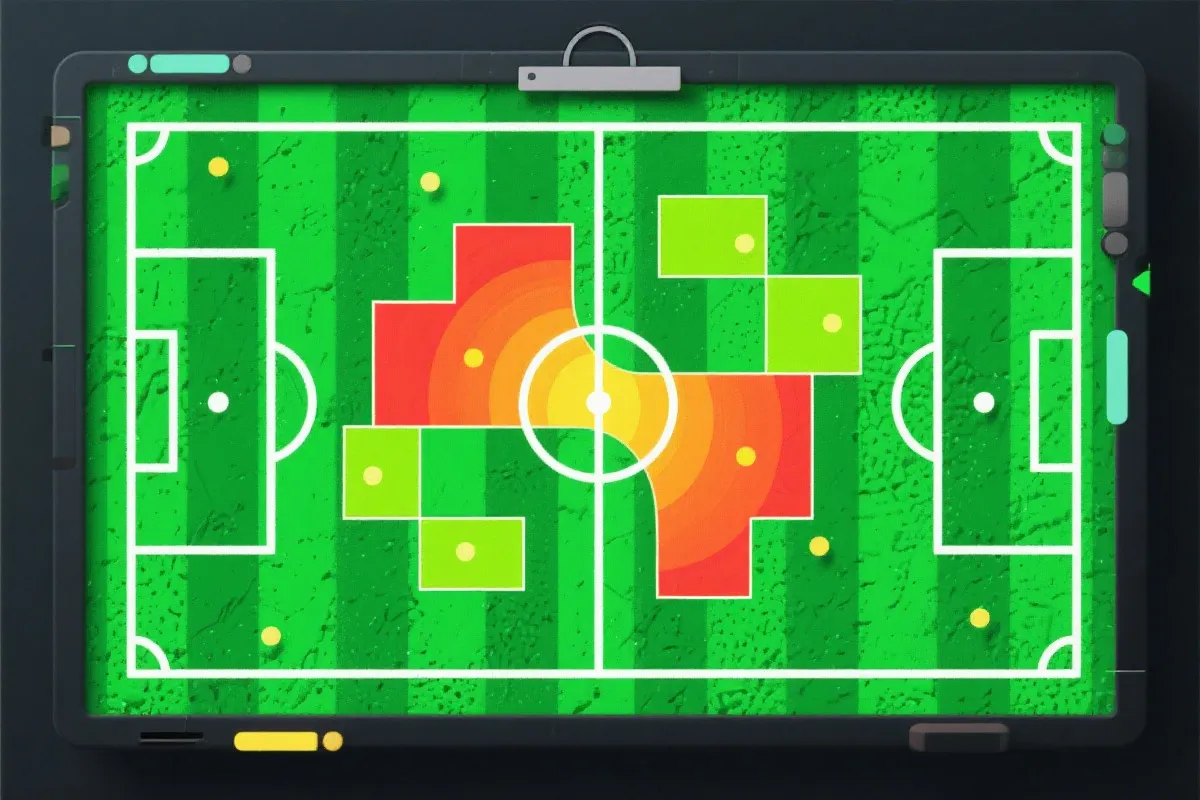 战术板与球员热区叠加：展示进攻与防守的区域结构