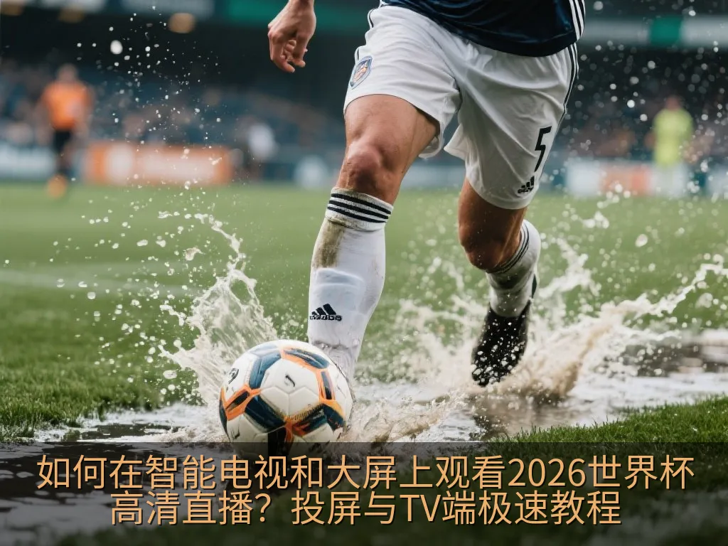 近距离拍摄一根插向通用电视机背部的HDMI线缆，干净整洁的科技感画面
